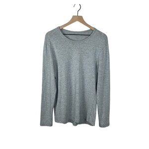 Lululemon 5 Year Basic Grey Long Sleeve Shirt